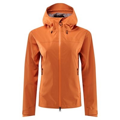 Föhn Women's Supercell 3L Waterproof Jacket - Harvest Pumpkin - UK 14, Harvest Pumpkin